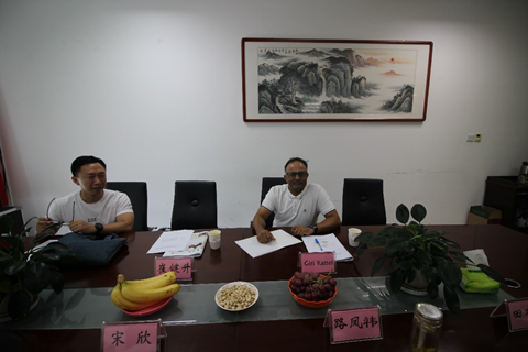 公司召开河北省引智专题项目技术指导会